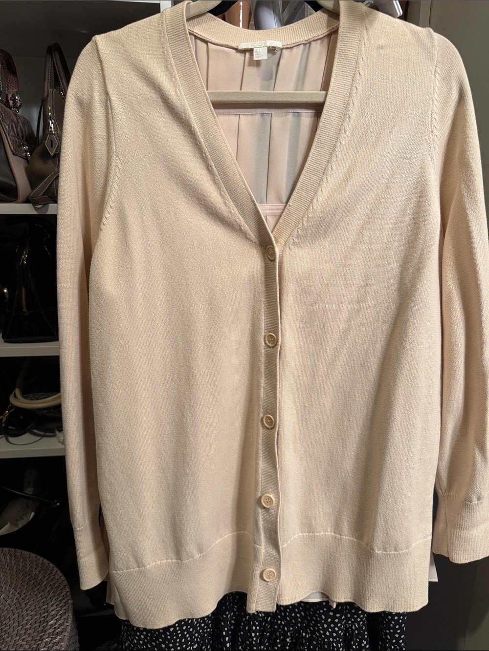 COS Sweater With Pleated Back